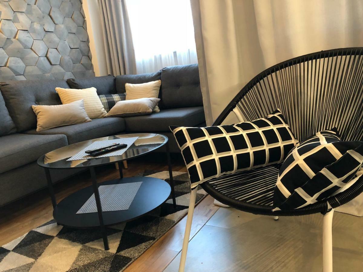 Family & Business Sauna Apartments Rynek Centrum Downtown - 2 Bedroom With Private Sauna, Balcony, Parking キェルツェ エクステリア 写真