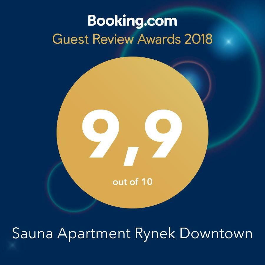 Family & Business Sauna Apartments Rynek Centrum Downtown - 2 Bedroom With Private Sauna, Balcony, Parking キェルツェ エクステリア 写真